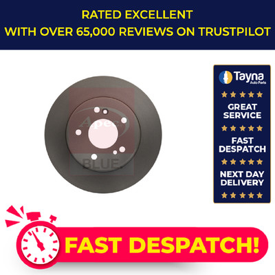 2x Brake Discs Pair Solid fits MERCEDES SLK200 R171 1.8 Rear 04 to 11 278mm Set