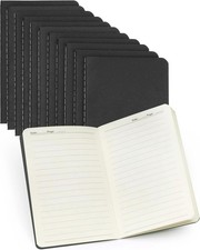Mini Pocket Notebooks Bulk 12 Packs Blank Small Journal Unlined Notepad Memo Scr