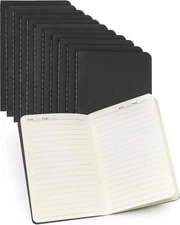 Mini Pocket Notebooks Bulk 12 Packs Blank Small Journal Unlined Notepad Memo Scr