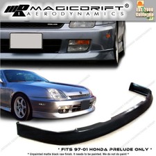 For 97 98 99 00 01 Honda Prelude Front Bumper Lip Spoiler Chin Splitter Urethane For 97 98 99 00 01 Honda Prelude Front Bumper Lip Spoiler Chin Splitter Urethane