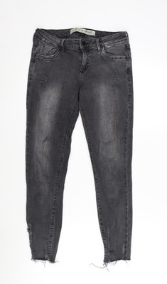Denim & Co. Damen UK-Größe 8 Regular Fit Tapered Jeans