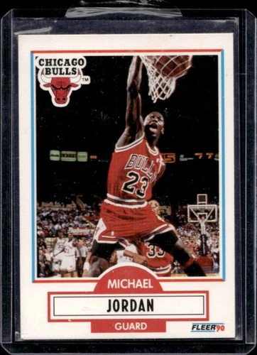 1990-91 Fleer Michael Jordan #26 Bulls