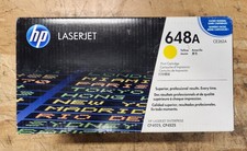 HP 648A Yellow Print Cartridge for LaserJet Enterprise CP4025, CP4525 CE262A