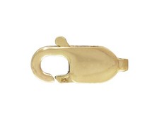 12ct Gold Filled Lobster Trigger Clasp Catch Oval 10mm Polished Finish Jewellery