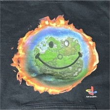 Cactus Jack x PlayStation Men's Black Fleece Hoodie Astro Graphic Pullover