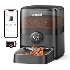 Automatic Cat Feeder Food Dispenser 3L/12 Cups App Control WiFi