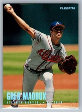 1996 Fleer - Greg Maddux #299 Tiffany - HOF NM-MT
