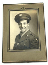 WWII US Army Air Force Soldiers Portrait Photo