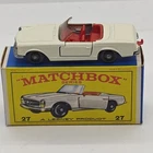 Matchbox Series Lesney no. 27 Mercedes 230 SL with original box, In Ex Condition