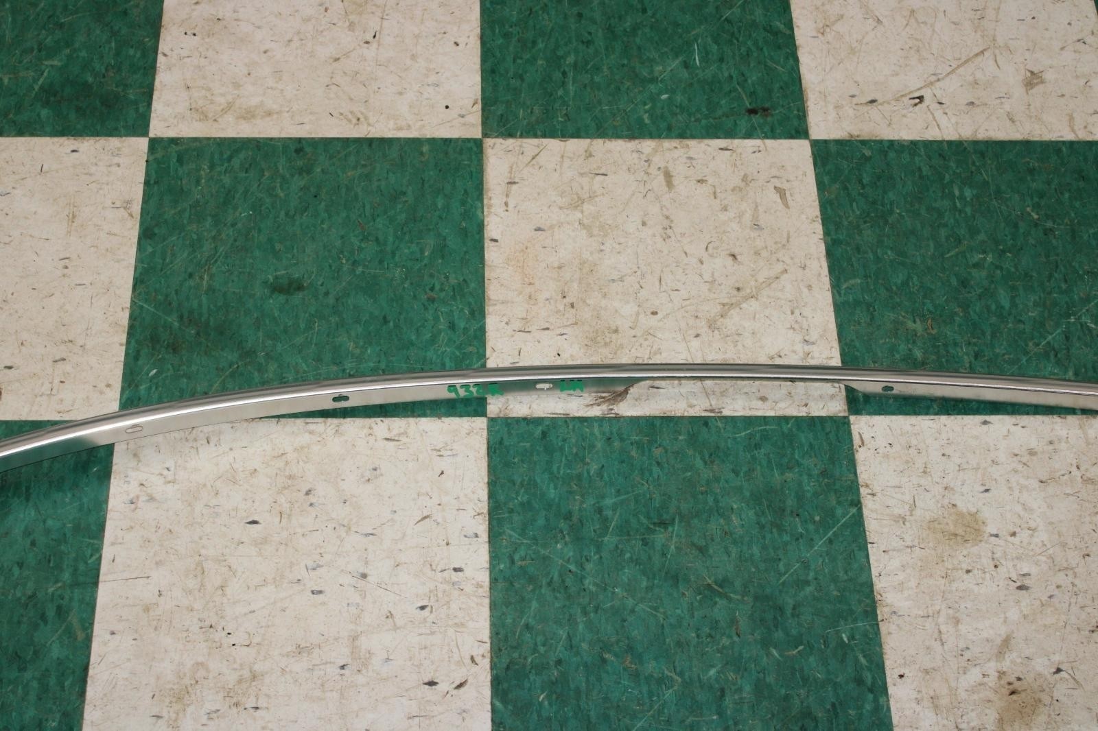 14-17 Ghibli Chrome Front Driver Left Door Window Surround Molding OEM Unit OE