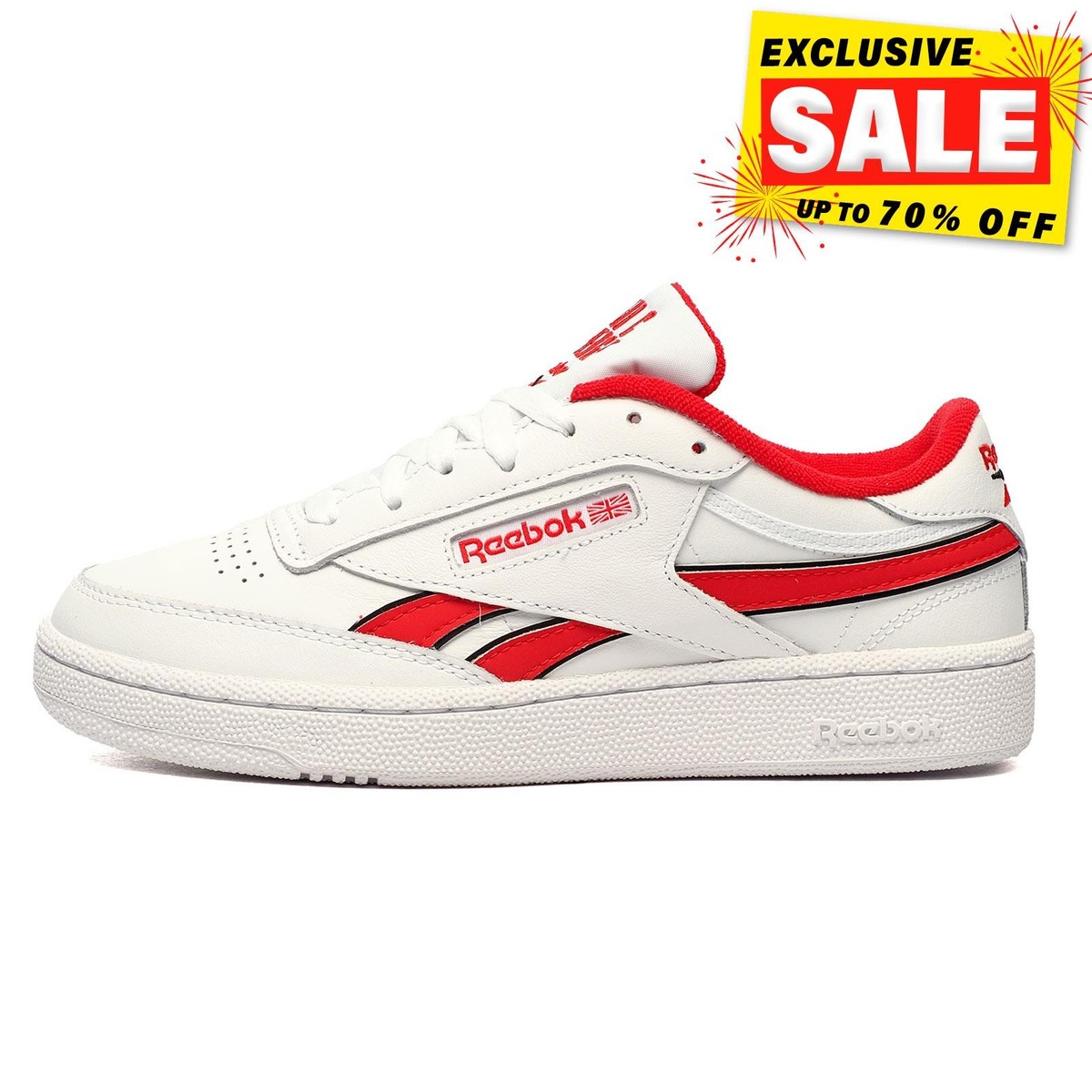 Reebok Classic Club C Revenge Junior Kids Leather Retro Court