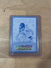 Devin Carter 2025 Leaf Eclectic Football Signature Series 1/1 Printing Plate