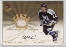 2005-06 Fleer Ultra Scoring Kings Jersey Martin St Louis #SKJ-SL HOF 10k8