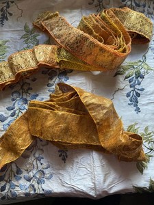 Antique Gold Thread Woven Trimmings