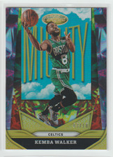 2020-21 Panini Certified Kemba Walker The Mighty Gold #03/10 Boston Celtics