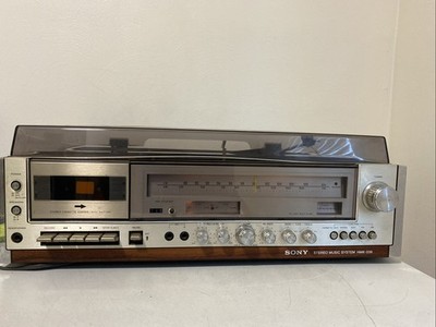 Vintage Sony Stereo Music System HMK-339   Cassette, Tuner & Turntable AS IS