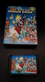 Sega Mega Drive Super Mario Bros Japanese cart. Plays exatly like the NES game
