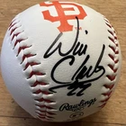 Will Clark Signed San Francisco Giants Logo Rawlings MLB Baseball Ball