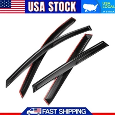Window Visor Fits Nissan Rogue 2014-2020 Tape-on 4pcs Out-Channel Mugen Style