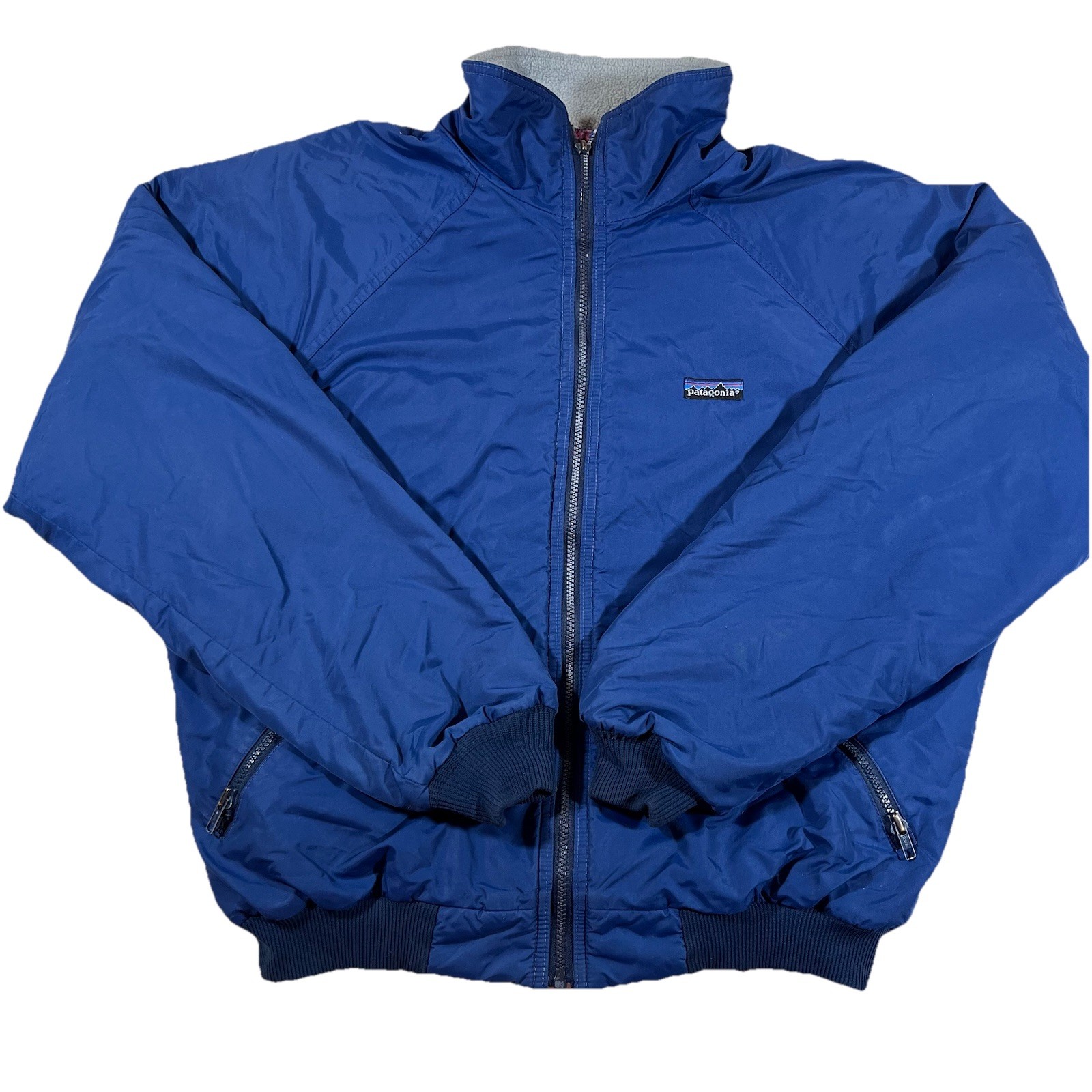 Vintage Patagonia Shelled Synchilla Full Zip Jacket Made In USA Women's Large