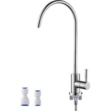 Kitchen Tap,304 Stainless Steel Modern Single Lever Home Water Filter Faucet UK
