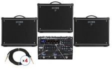 Boss SDE-3000EVH Dual Digital Delay Pedal Triple Amp Bundle