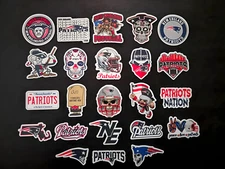 Football Viny Decal Stickers Pats Nation Vintage American New England Patriots