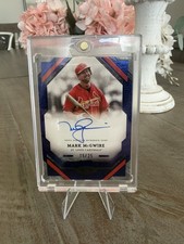 2025 Topps Tier One Mark McGwire Auto #15/25 T1A-MM Cardinals