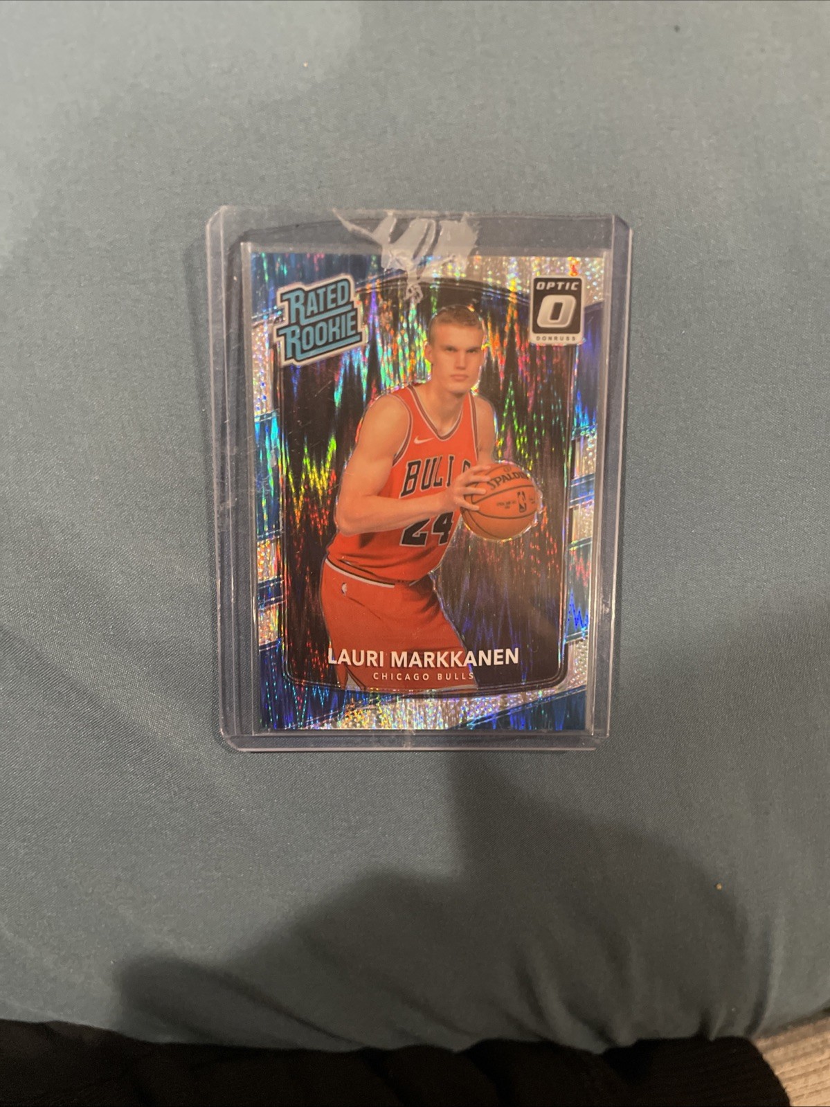 2017-18 Panini Donruss Optic - Rated Rookie Lauri Markkanen #159 Shock (RC)