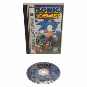 Sonic 3D Blast (Sega Saturn, 1996) CIB Complete w/ Manual + Reg Card Tested