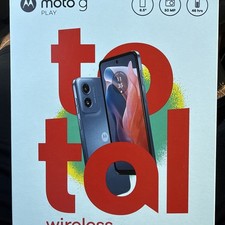 Motorola Moto G 2025, 5G, 64GB, Blue - Total Wireless Prepaid Smartphone - NEW
