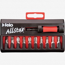 Felo AllStar 10 piece Universal Bit Set - Slo...