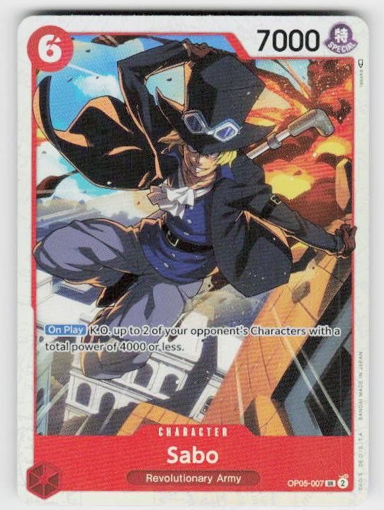 Awakening of the New Era #OP05-007 Sabo (007)