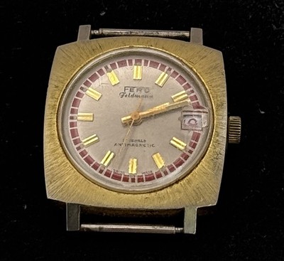 Fero Feldmann Armbanduhr Vintage Handaufzug cal. EB 8800 Mechanisch