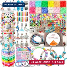 leitait Girls Toys Bracelet Making Kit -3400pcs Charm Jewelry Making Kit Supplie