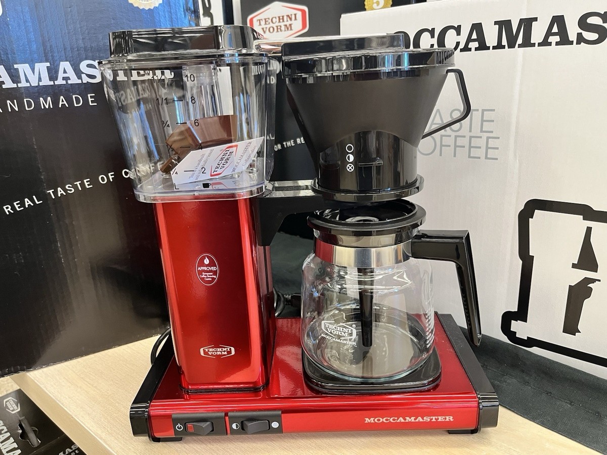 Moccamaster by Technivorm Select 10-Cup Coffee Maker Red Metallic