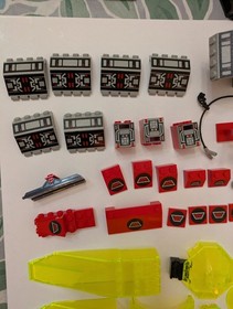 Lot 90s Lego Mtron Space Sets 6923  6877  6811 6887 6896 6851 & 6956 Incomplete