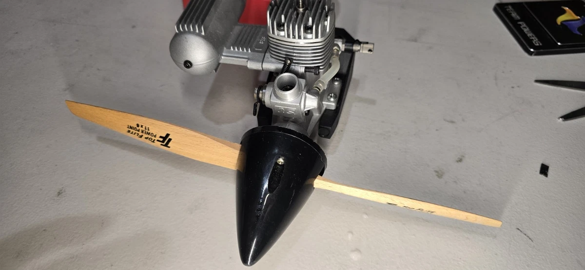 OS MAX .46 AX II RC Airplane Engine With Muffler – Two-Stroke