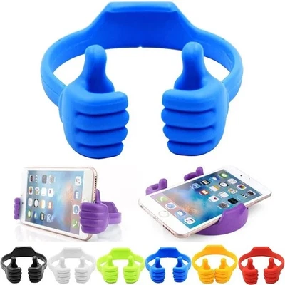 Adjustable Thumbs-Up Phone Holder Stand for iPhone, Samsung, Xiaomi, Huawei Free