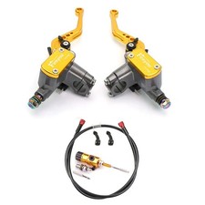22mm Motorcycle Hydraulic Clutch Brake Master Cylinder Kit For Honda Yamaha 22mm Motorcycle Hydraulic Clutch Brake Master Cylinder Kit For Honda Yamaha