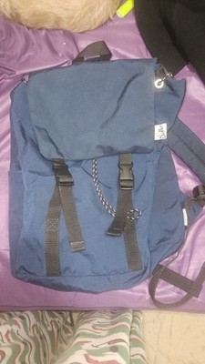 Drifter USA Ruck Sack Backpack Navy Blue 