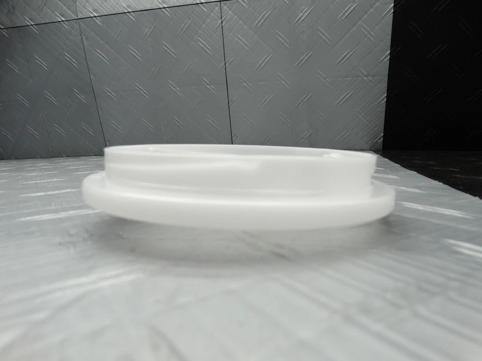 Plastic Shade for Hampton Bay Dorsey 36in Brushed Nickel Ceiling Fan 1012002052 - Image 3 of 4