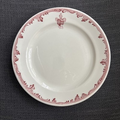 1950s National Cathedral School Washington DC 9  dining hall plate