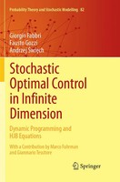 Giorgio Fabbri (U. A.) | Stochastic Optimal Control In Infinite Dimension | Buch