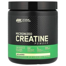 Optimum Nutrition, Micronized Creatine Powder, Unflavored, 10.6 oz (300 g)