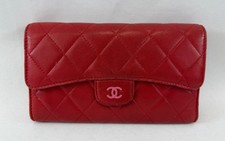 CHANEL Red Wallets for Women with Vintage for sale | eBay