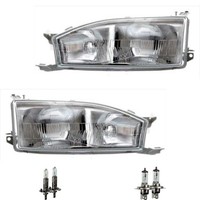 Scheinwerfer Links H1/H4 FüR Toyota Camry Kombi _V1_ Inkl. Osram Lampen