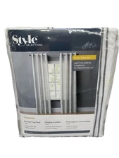 Style Selections Holderness 50" x 84" Grommet Top Panel Curtain Taupe {80}