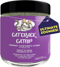 Cat Crack Catnip, Zoomie-Inducing Cat Nip Blend, North American Made  100 Natu