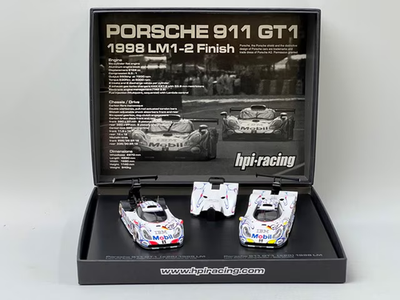 1:43 HPI 8051 Porsche 911 GT1 Le Mans 1998 #25 / #26 | eBay